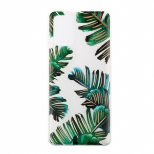 Cover Samsung Galaxy S20 Sømløse Grønne Blade