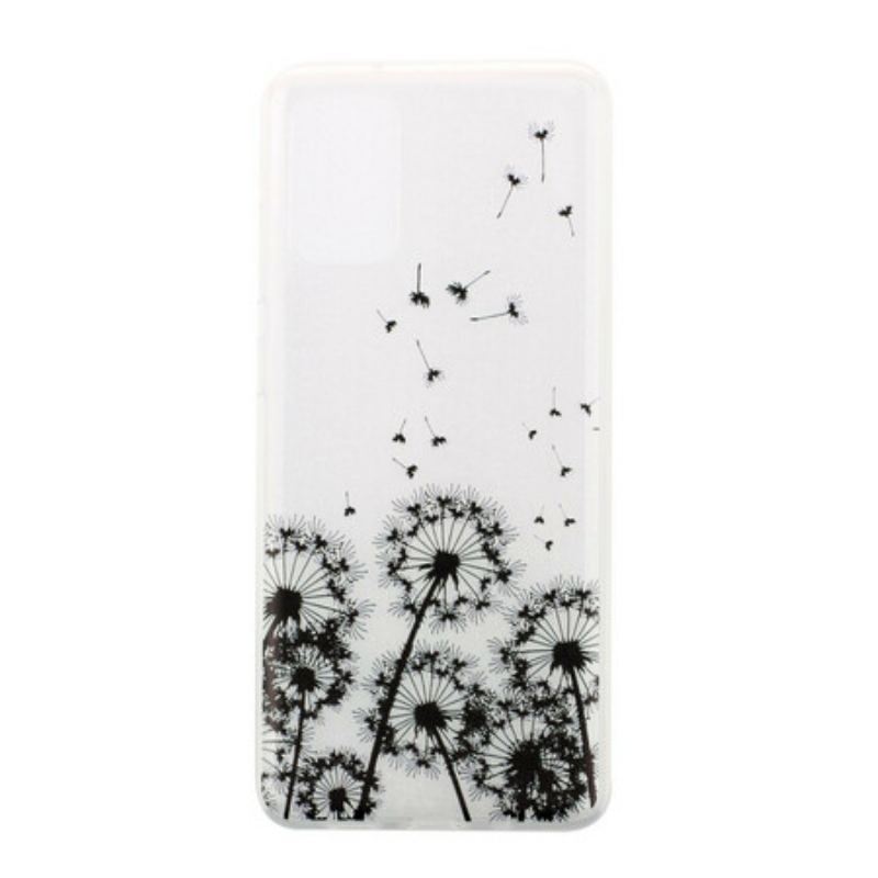 Cover Samsung Galaxy S20 Sømløse Sorte Mælkebøtter