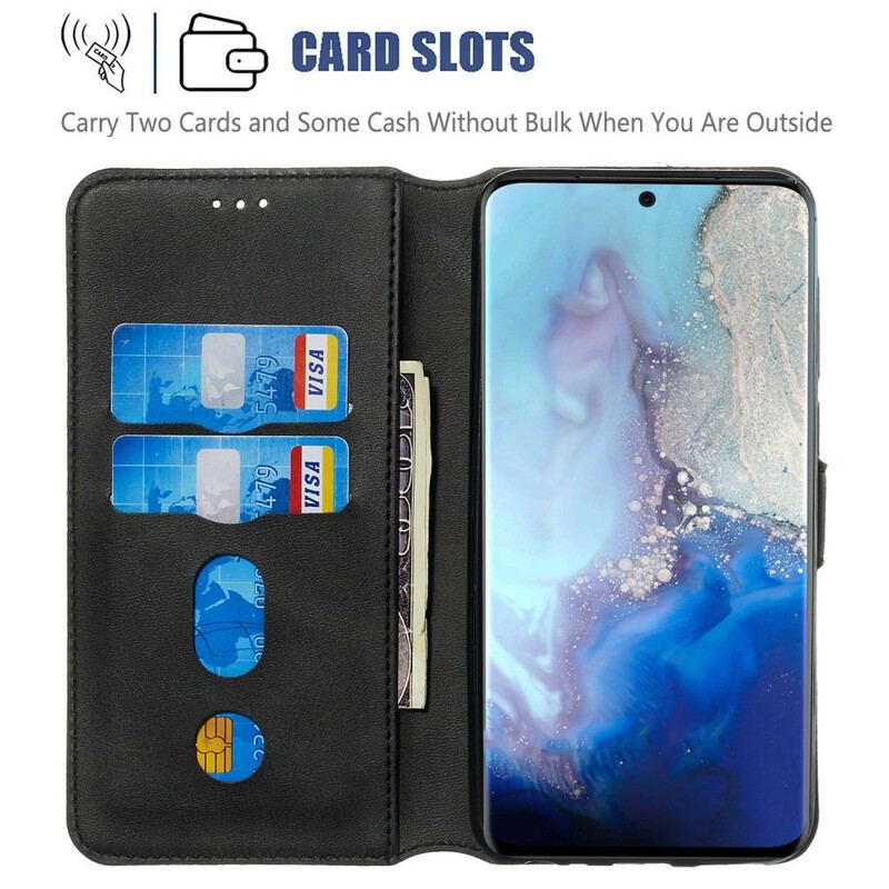 Flip Cover Samsung Galaxy S20 Effekt Af Mat Læder