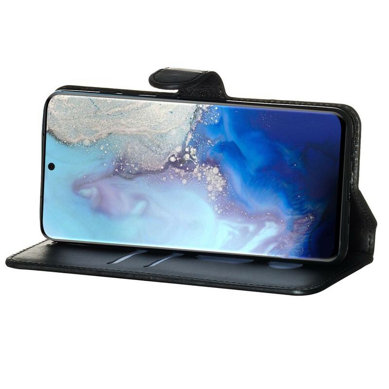 Flip Cover Samsung Galaxy S20 Effekt Af Mat Læder