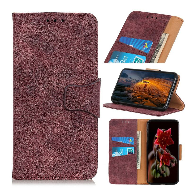 Flip Cover Samsung Galaxy S20 Læder Cover Vintage Magnetisk Klap