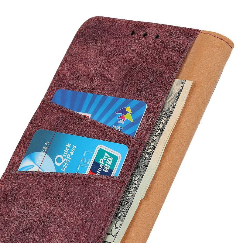 Flip Cover Samsung Galaxy S20 Læder Cover Vintage Magnetisk Klap