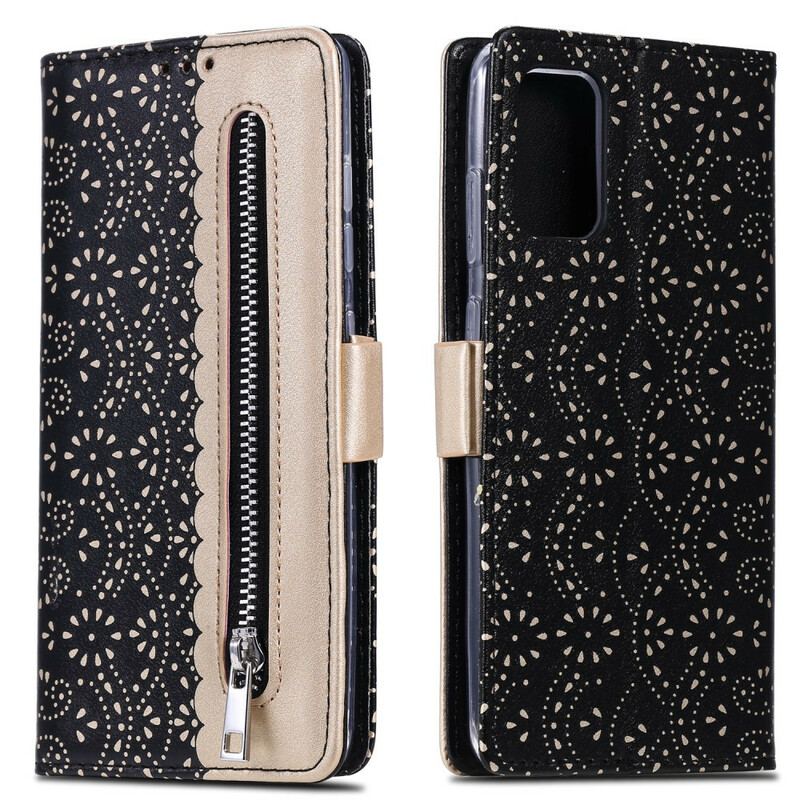 Flip Cover Samsung Galaxy S20 Med Snor Blonderrem Møntpung