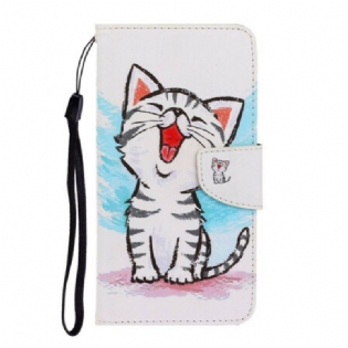 Flip Cover Samsung Galaxy S20 Med Snor Strappy Farve Killing