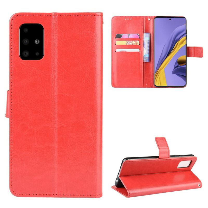 Flip Cover Samsung Galaxy S20 Prangende Kunstlæder