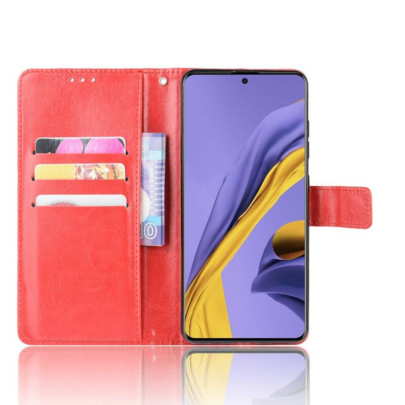 Flip Cover Samsung Galaxy S20 Prangende Kunstlæder