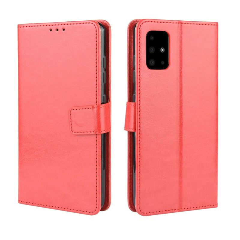 Flip Cover Samsung Galaxy S20 Prangende Kunstlæder