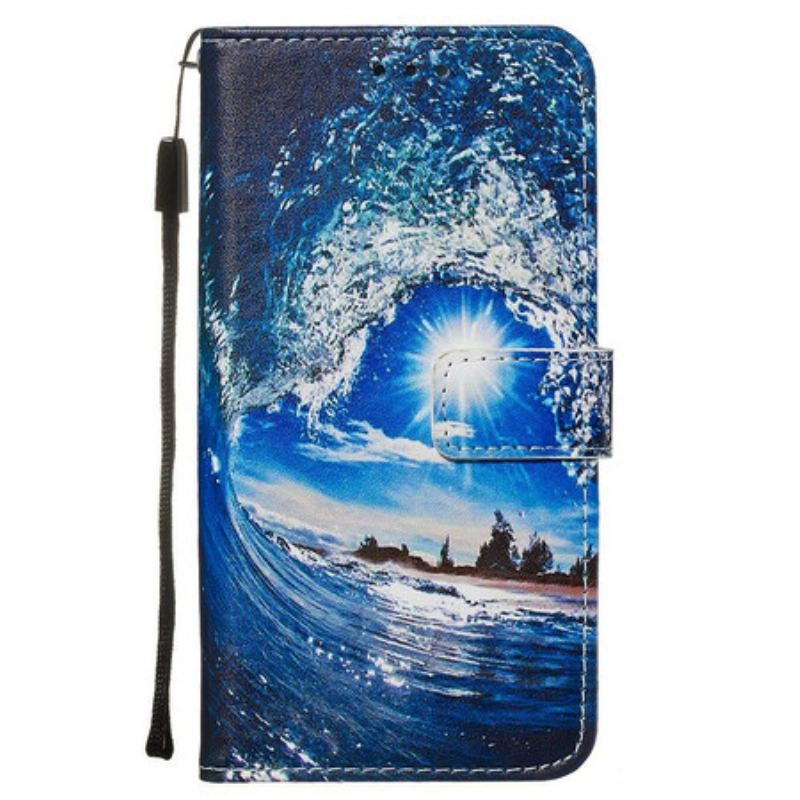Læder Cover Samsung Galaxy S20 Elsker Bølgen