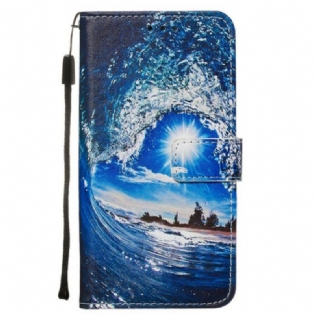 Læder Cover Samsung Galaxy S20 Elsker Bølgen