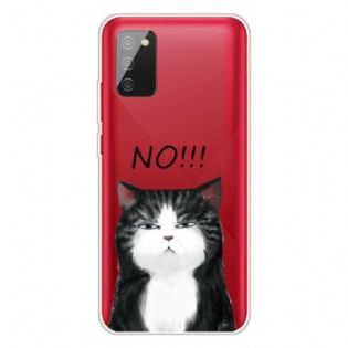 Cover Samsung Galaxy A02s Katten Der Siger Nej