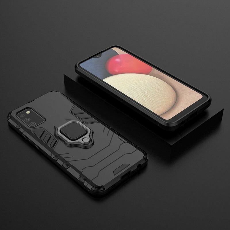 Cover Samsung Galaxy A02s Ring Resistent