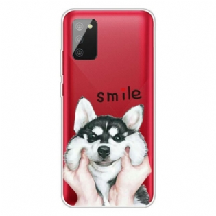 Cover Samsung Galaxy A02s Smile Hund