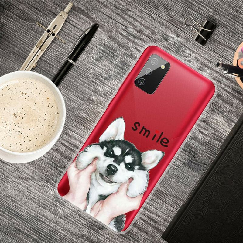 Cover Samsung Galaxy A02s Smile Hund