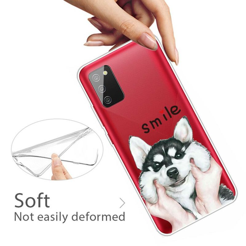 Cover Samsung Galaxy A02s Smile Hund