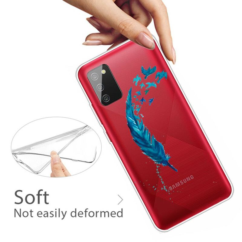 Cover Samsung Galaxy A02s Smuk Fjer