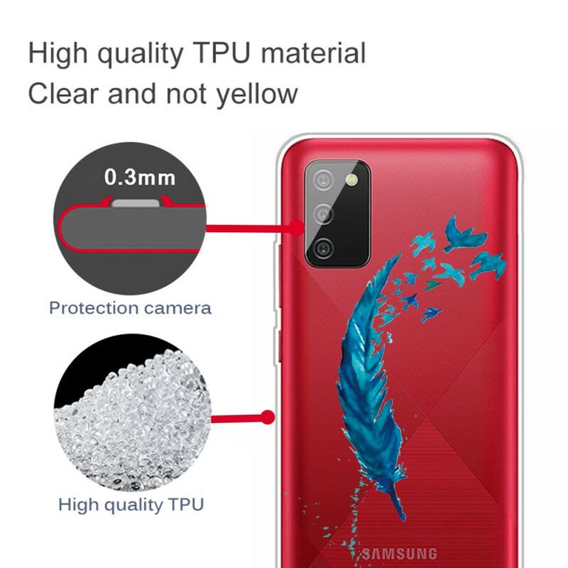 Cover Samsung Galaxy A02s Smuk Fjer