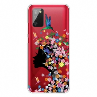 Mobilcover Samsung Galaxy A02s Smukt Blomsterhoved