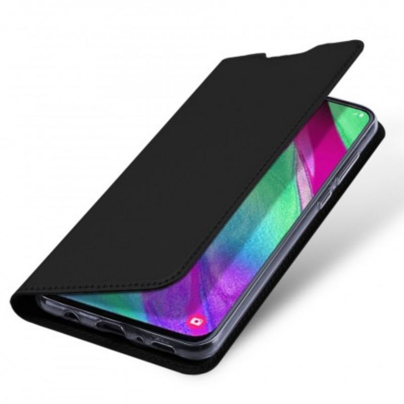Cover Samsung Galaxy A40 Flip Cover Skin Pro Dux Ducis
