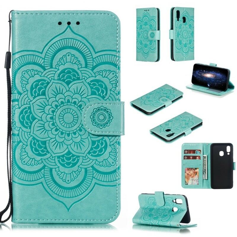 Flip Cover Samsung Galaxy A40 Fuld Mandala