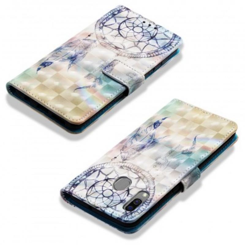 Flip Cover Samsung Galaxy A40 Pastel Drømmefanger