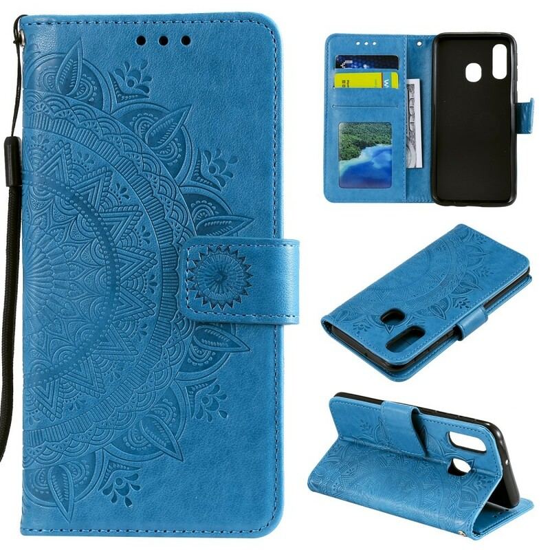 Flip Cover Samsung Galaxy A40 Sol Mandala