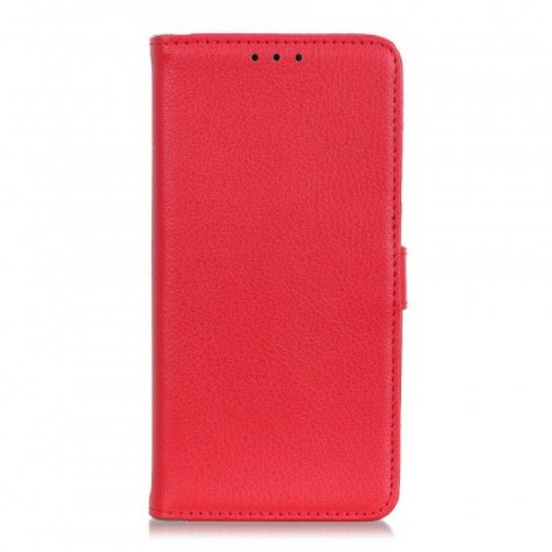 Flip Cover Samsung Galaxy A40 Traditionelt Imiteret Læder