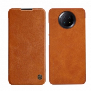 Cover Xiaomi Redmi Note 9T Flip Cover Nillkin Qin-serien
