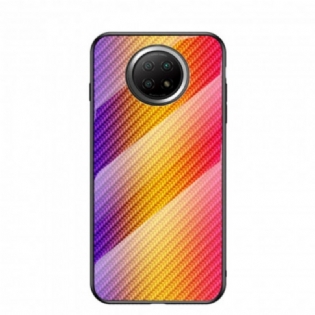 Cover Xiaomi Redmi Note 9T Kulfiber Hærdet Glas