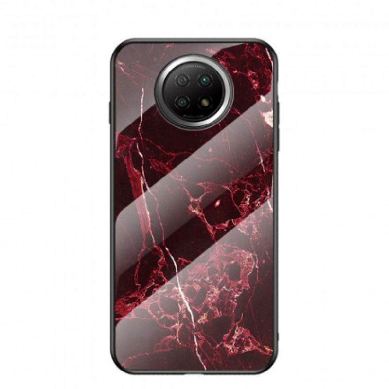 Cover Xiaomi Redmi Note 9T Premium Farver Hærdet Glas
