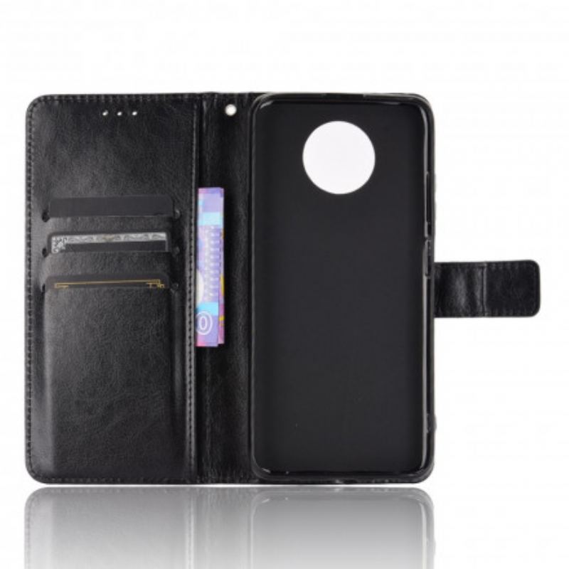 Flip Cover Xiaomi Redmi Note 9T Prangende Kunstlæder