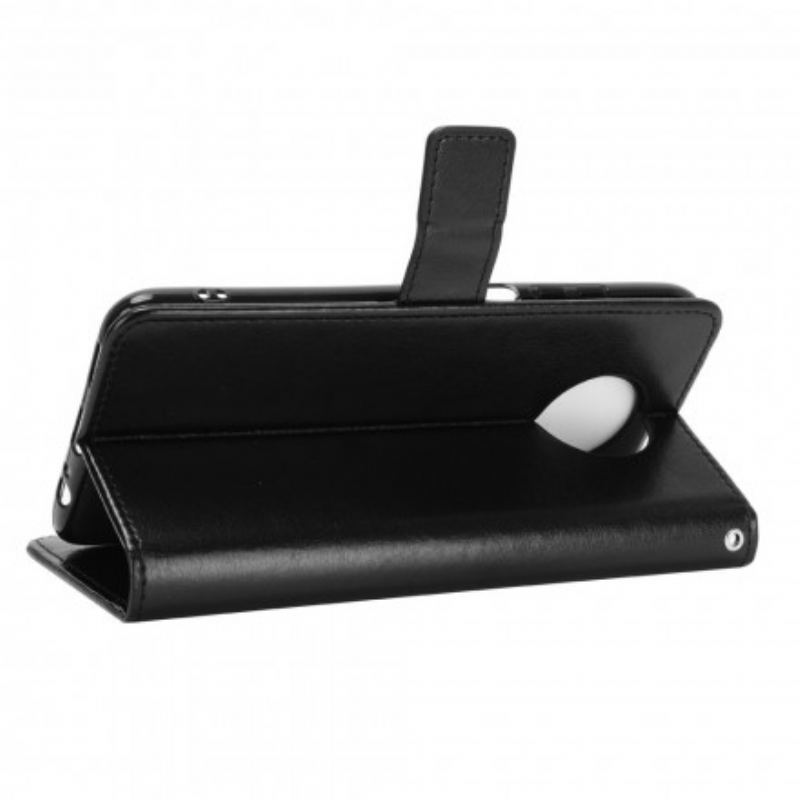 Flip Cover Xiaomi Redmi Note 9T Prangende Kunstlæder
