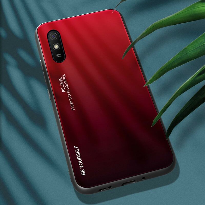 Cover Xiaomi Redmi 9A Hærdet Glas Vær Dig Selv