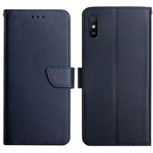Flip Cover Xiaomi Redmi 9A Ægte Nappa Læder