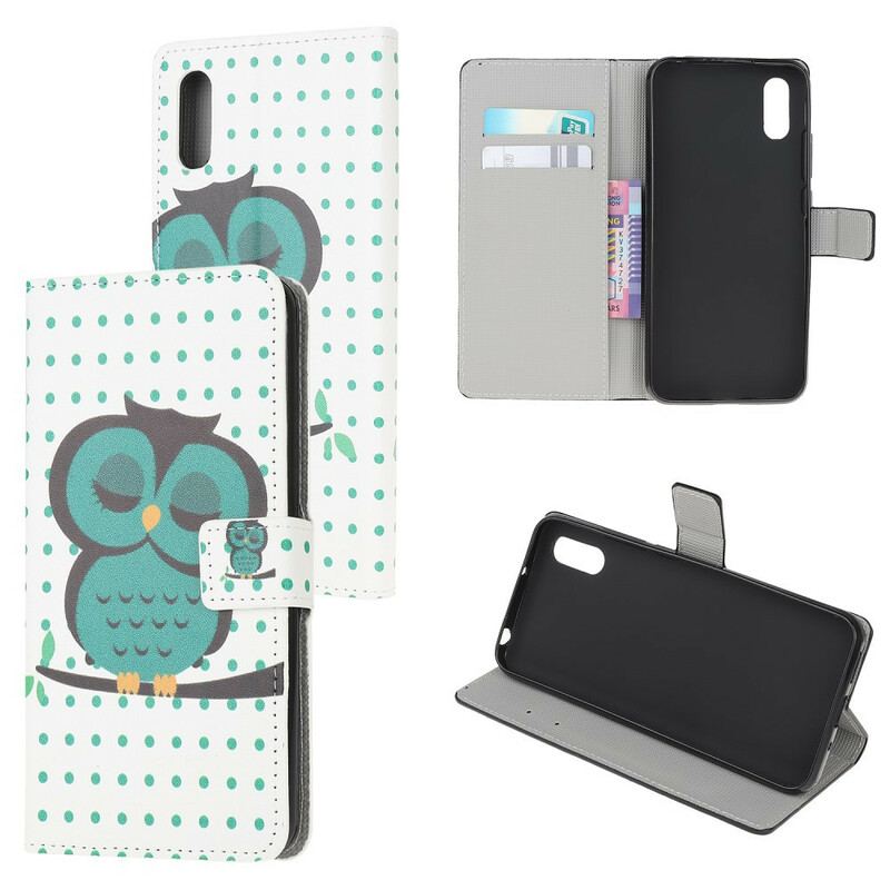 Flip Cover Xiaomi Redmi 9A Sovende Ugle