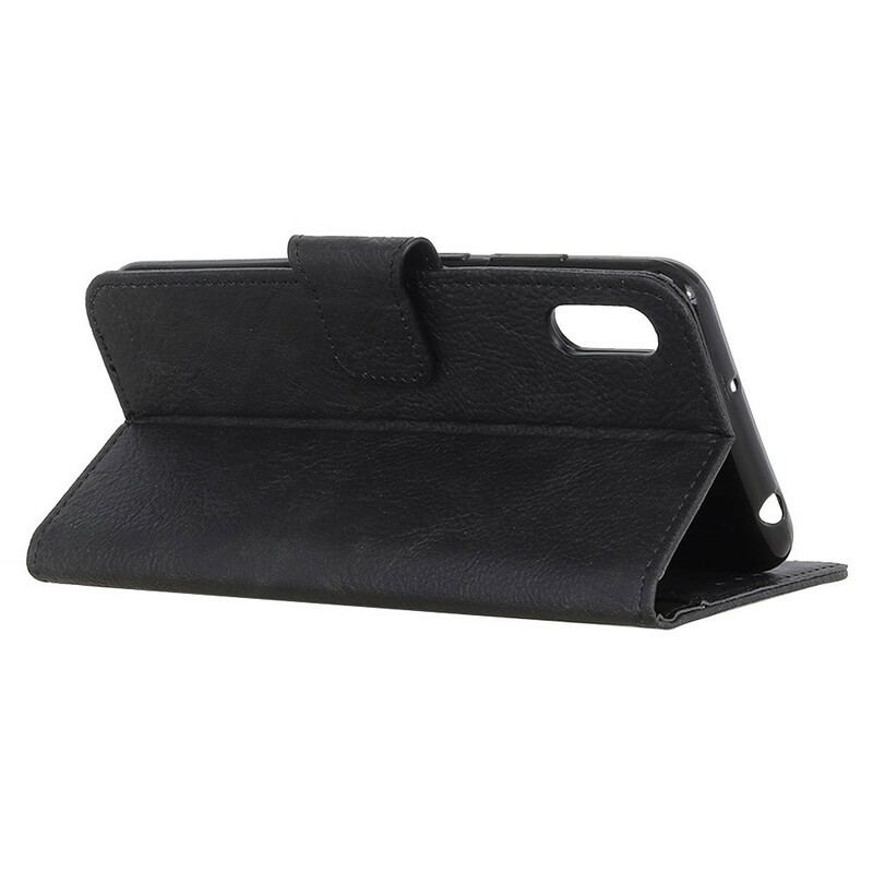 Læder Cover Xiaomi Redmi 9A Lychee Texture Plus