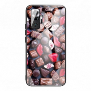 Cover Xiaomi Redmi Note 10 Pro Chokolade Hærdet Glas