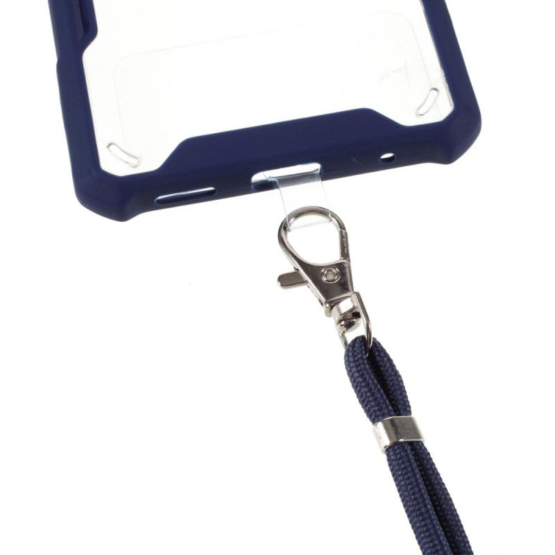 Cover Xiaomi Redmi Note 10 Pro Farvet Cord Hybrid