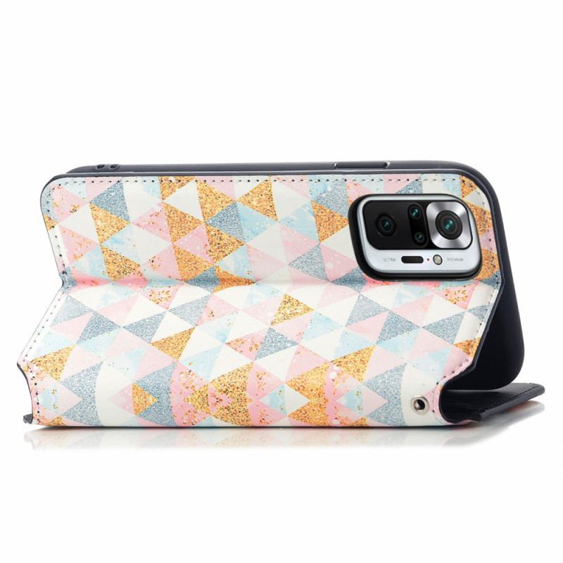 Cover Xiaomi Redmi Note 10 Pro Flip Cover Caseneo Rfid Design