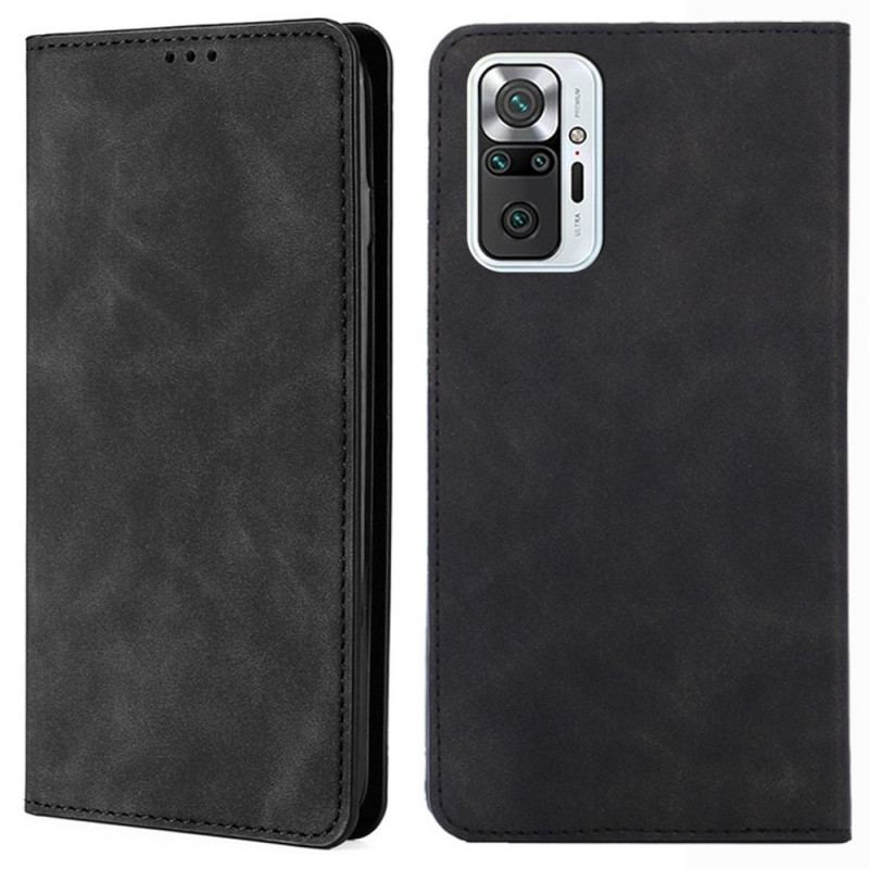 Cover Xiaomi Redmi Note 10 Pro Flip Cover Klassisk Skin-touch