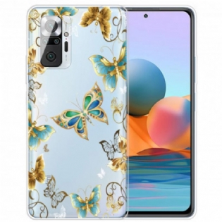Cover Xiaomi Redmi Note 10 Pro Flugt Af Sommerfugle