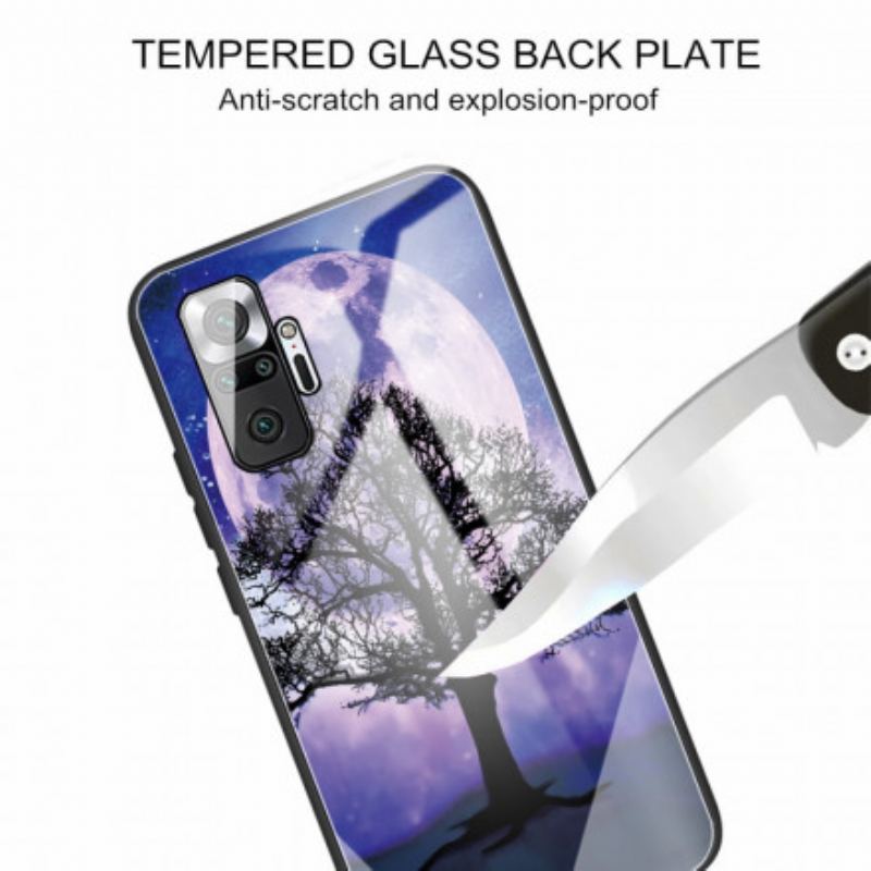 Cover Xiaomi Redmi Note 10 Pro Træ Og Måne