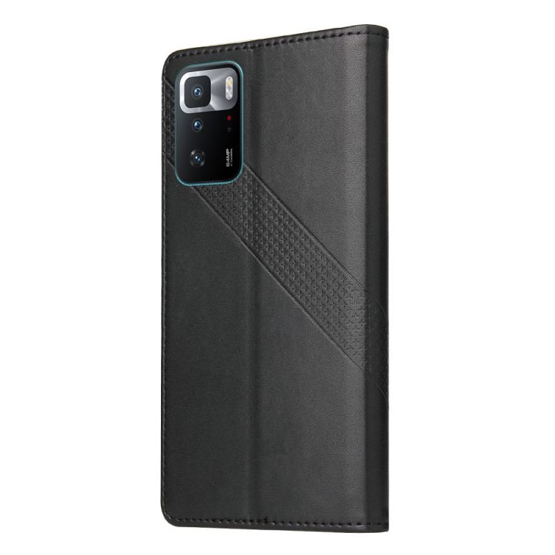 Flip Cover Xiaomi Redmi Note 10 Pro Gq.utrobe Lædereffekt