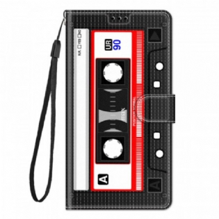 Læder Cover Xiaomi Redmi Note 10 Pro K7 Med Snor