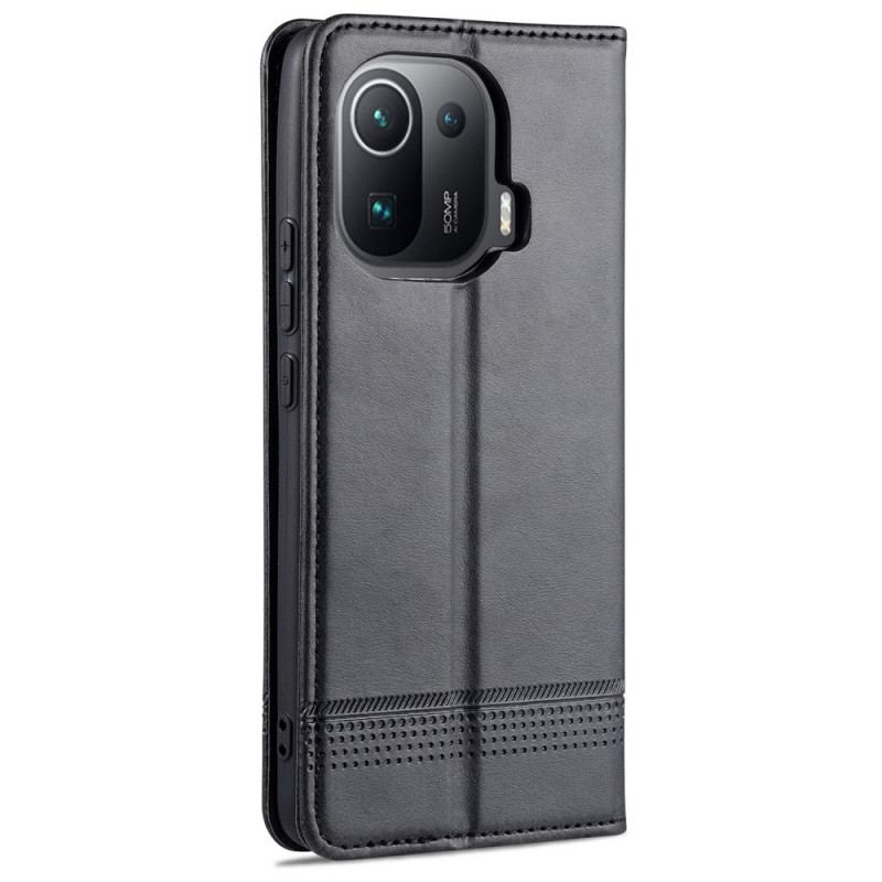 Cover Xiaomi Mi 11 Pro Flip Cover Azns Læderstyling
