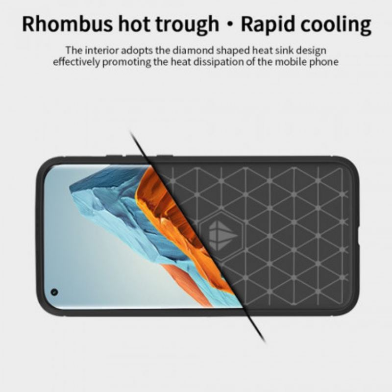 Cover Xiaomi Mi 11 Pro Mofi Børstet Kulfiber