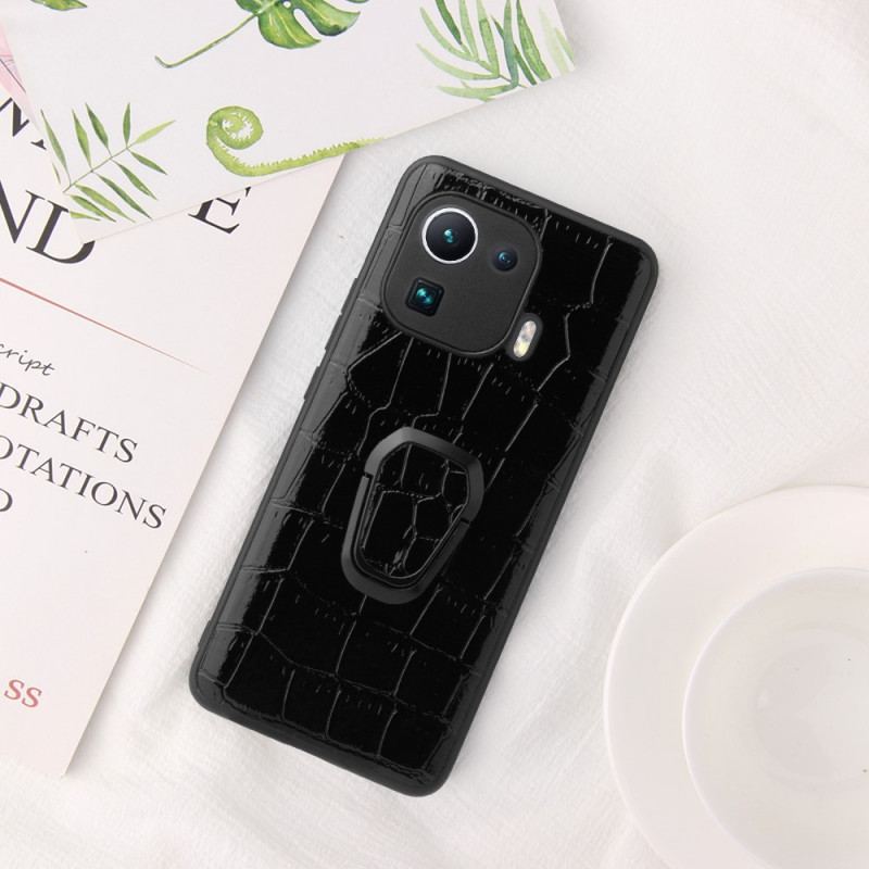 Cover Xiaomi Mi 11 Pro Ring-beslag I Krokodillestil