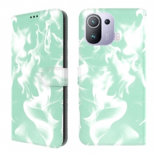 Flip Cover Xiaomi Mi 11 Pro Abstrakt Mønster