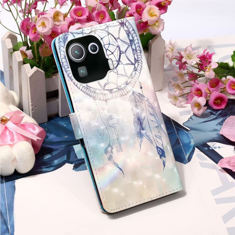 Flip Cover Xiaomi Mi 11 Pro Akvarel Drømmefanger