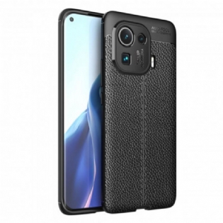 Mobilcover Xiaomi Mi 11 Pro Dobbelt Linje Litchi Læder Effekt