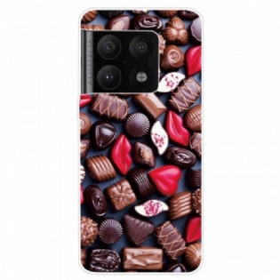 Cover OnePlus 10 Pro 5G Fleksibel Chokolade